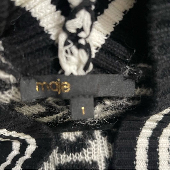 Maje Dream Tomorrow Allover Cardigan Size 1  S - Picture 15 of 16